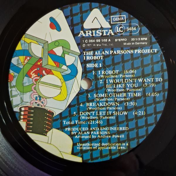The Alan Parsons Project &ndash; I Robot 90504 фото