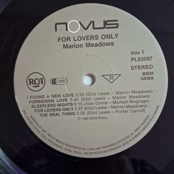 Marion Meadows &ndash; For Lovers Only 90512 фото