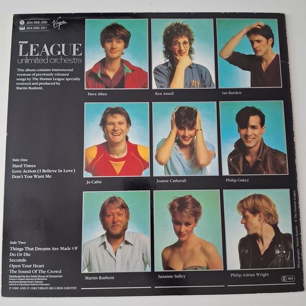 The League Unlimited Orchestra &lrm;&ndash; Love And Dancing 90463 фото