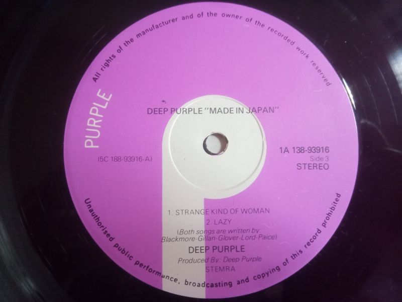 Deep Purple &ndash; Made In Japan 90362 фото